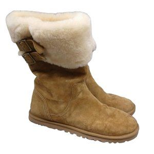 UGG Australia Buckle Boots Size 8 Excellent Used Condition